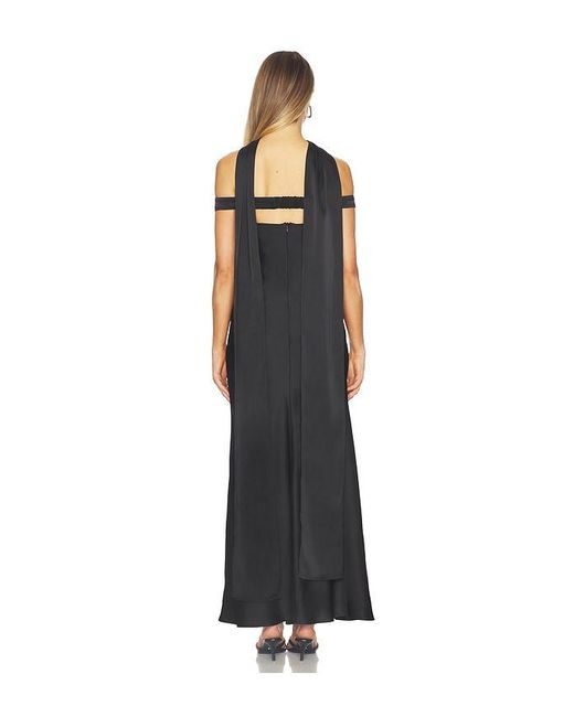 Runaway the Label White Raphaella Off Shoulder Maxi Dress