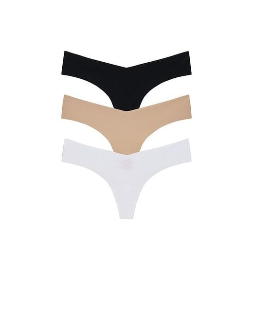 Commando Black 3 Pack Classic Thong