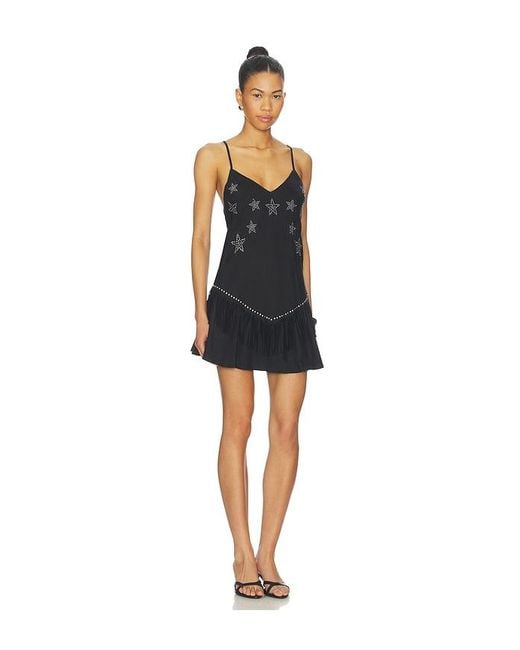 Beach Riot Black Rowan Mini Dress