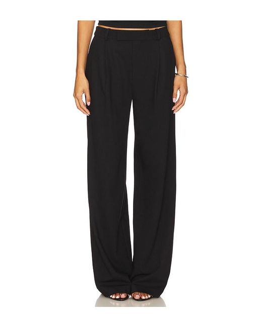 Lovers + Friends Black Addison Pant