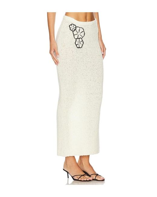 Asta Resort Camilla Skirt White