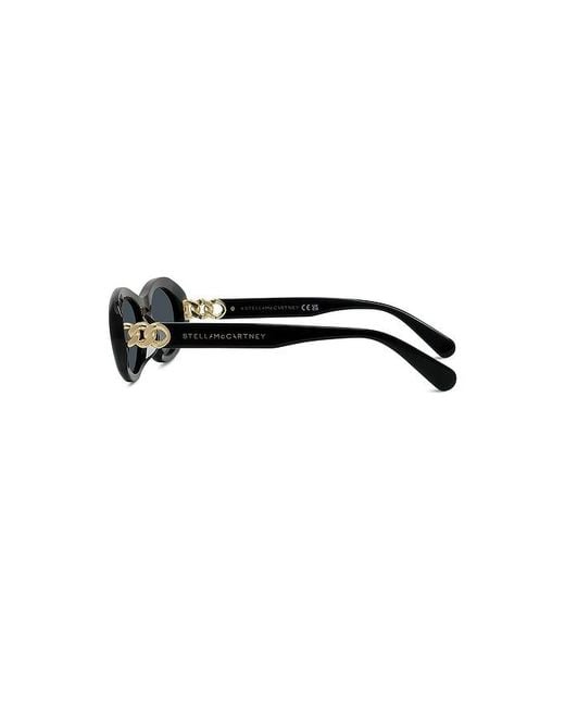 Stella McCartney Black Falabella Sunglasses