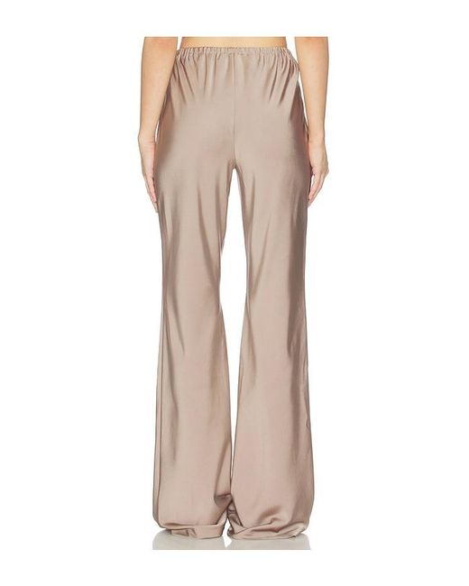 ALL THE WAYS Natural Larissa Satin Pant