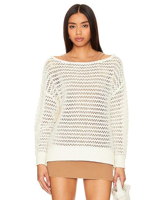 525 White Cindy Pullover