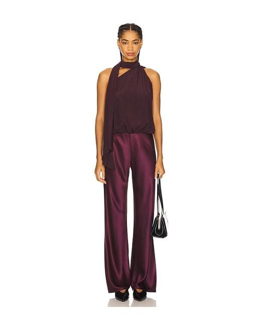 A.L.C. Red Celeste Top