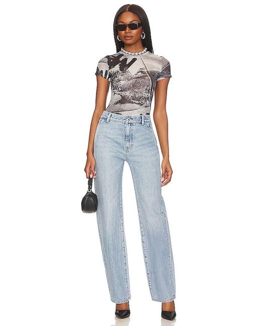 Miaou Blue Mini Tee