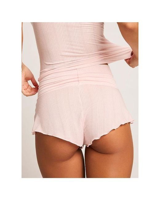 Negative Underwear White Whipped Mini Short