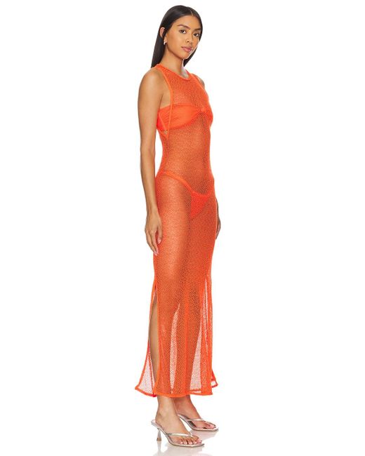 ViX Twist Long Cover Up ドレス Orange
