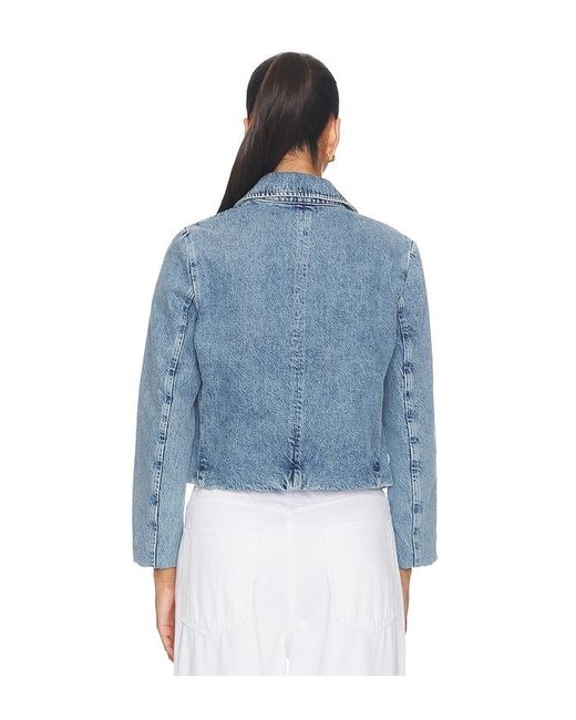 FRAME Blue The Palm Jacket