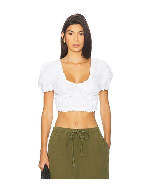 Nakedvice White The Natalia Top