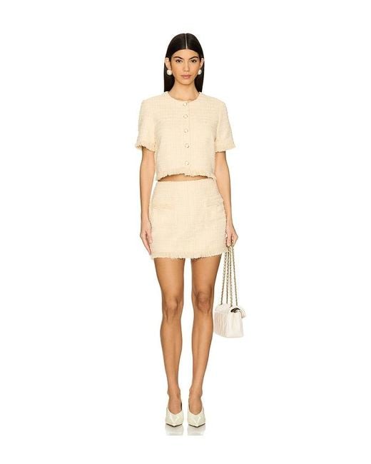Amanda Uprichard Natural Andrea Top