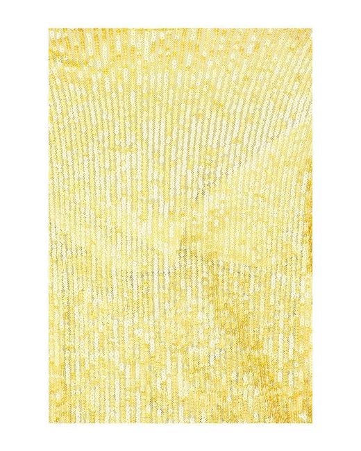 Norma Kamali Yellow Long Sleeve Pickleball Dress