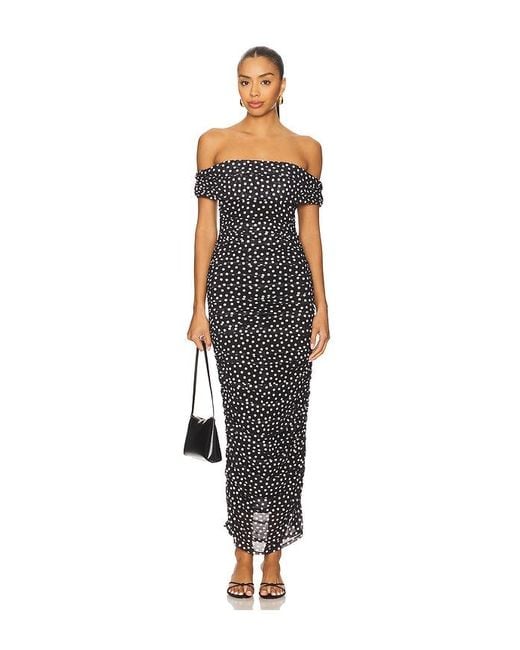 MAJORELLE Black Thea Maxi Dress