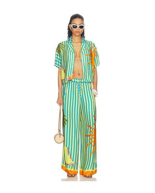 Maaji Green Tropic Camouflage Octavia Shirt