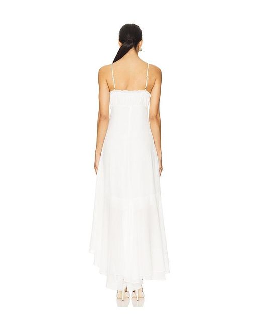 Amanda Uprichard White Odelia Maxi