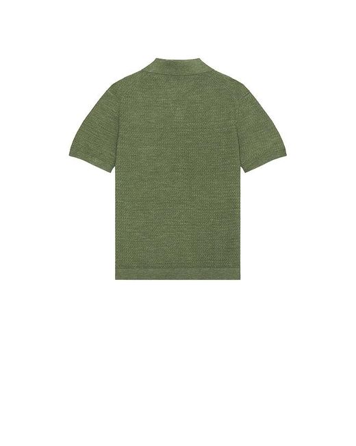Theory Green Brenan Polo for men