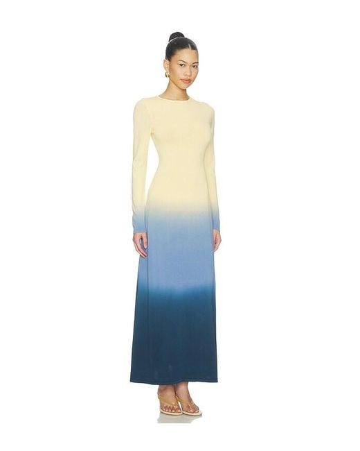 Solid & Striped Blue Kleid The Dora