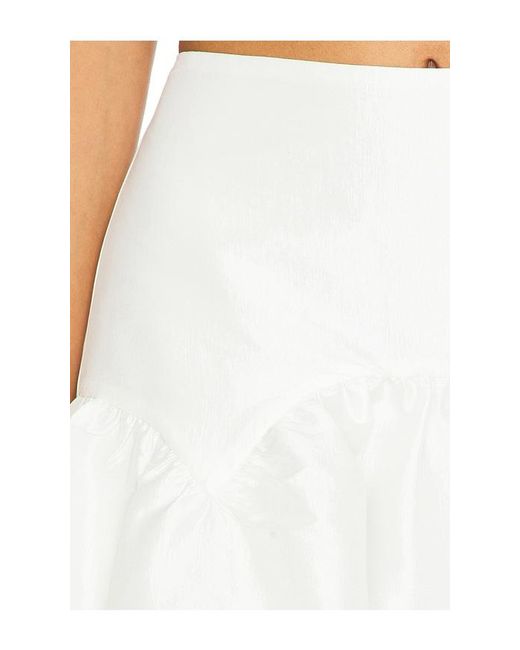 MORE TO COME White Carson Skirt
