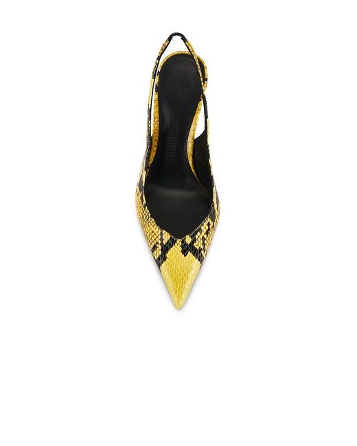 The Attico Metallic Cheope 105Mm Slingback Heel