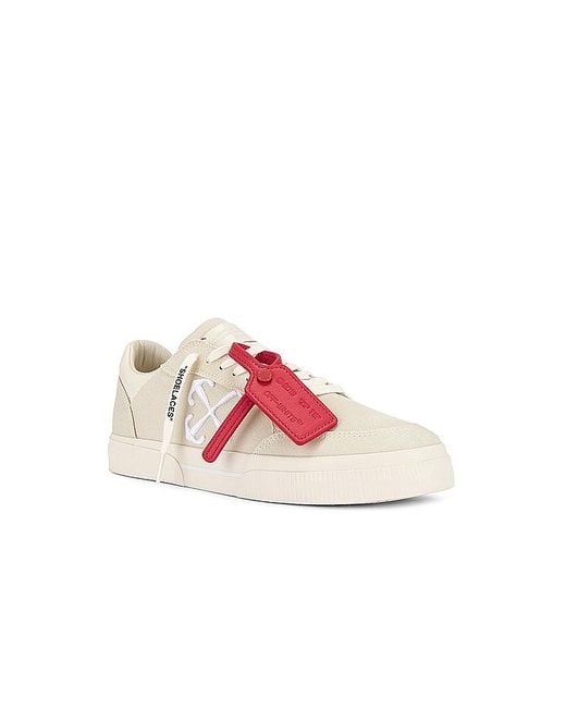 Off-White c/o Virgil Abloh Pink New Low Vulcanized Canvas for men