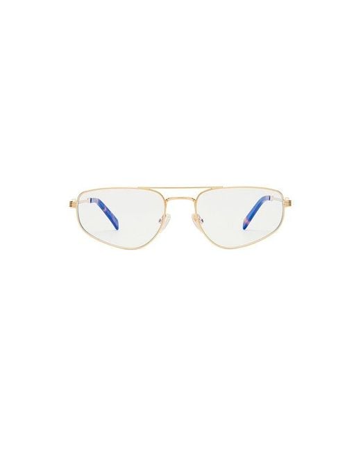 Luv Lou Metallic The Harvey Light Glasses