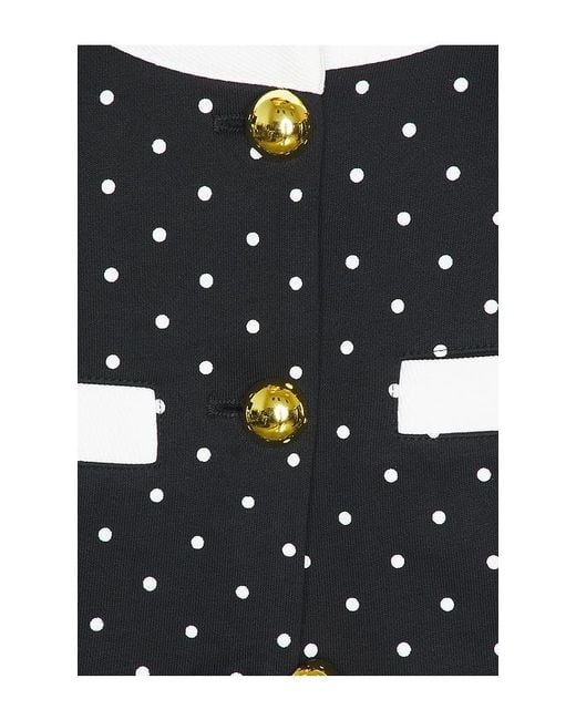 Maude Club Black Taylor Dress Dotted