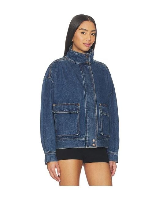 Levi's Blue Blouson Trucker