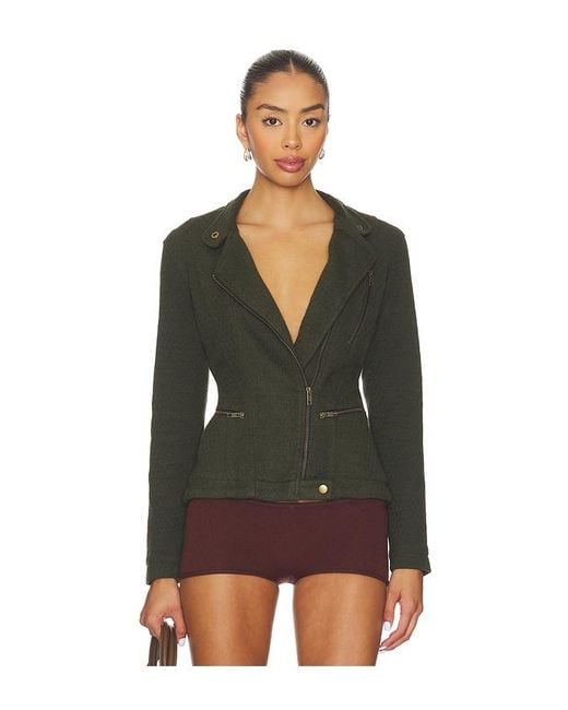 Isa Boulder Black Crossover Zip Jacket