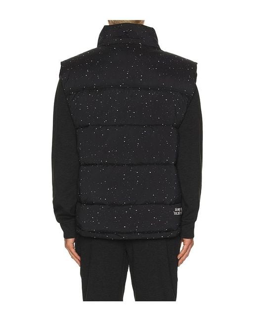 Legends Black Alpine Puffer Vest for men