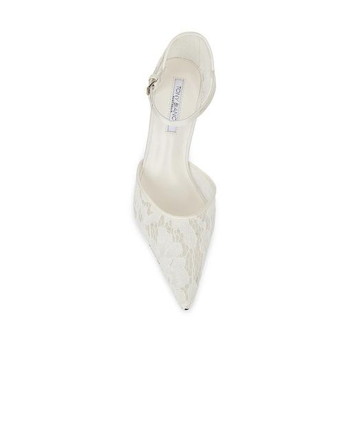 Tony Bianco White Nina Heel