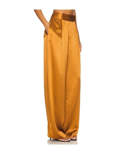 The Sei Orange Relaxed Trouser
