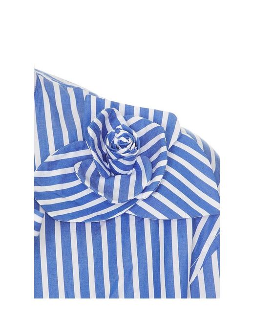 AKNVAS Blue Oberteil Flor