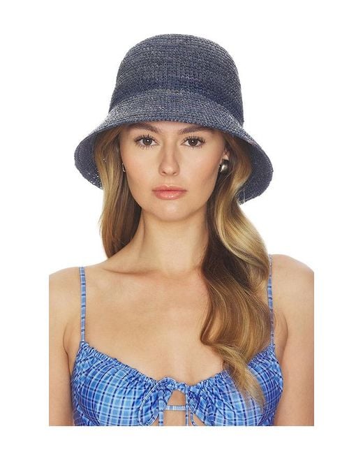 Nikki Beach Blue Aubree Bucket Hat