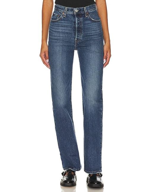 Levi's Blue Ribcage Full Length
