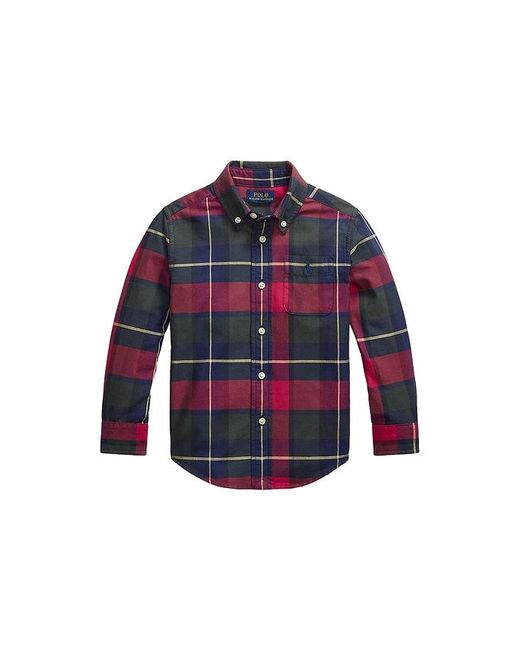 Polo Ralph Lauren Blue Long Sleeve Classic Oxford Sport Shirt