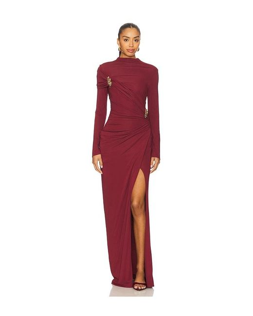 Jonathan Simkhai Red Izadora Midi Dress