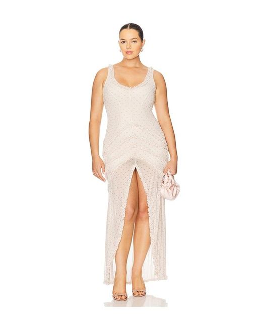 AFRM White Landa Dress