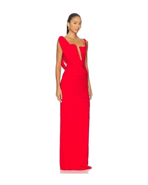 Deme by Gabriella Red Adriana Dress