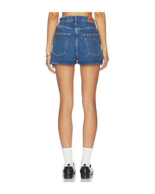 Lacoste Blue Denim Shorts
