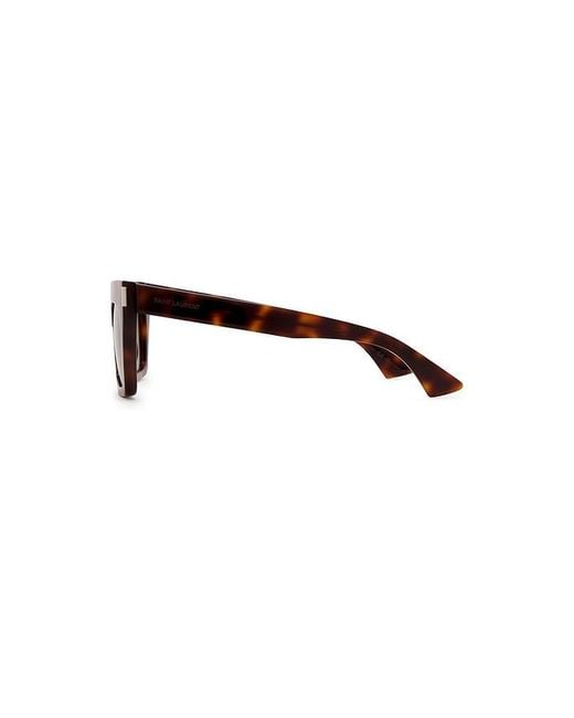 Saint Laurent Multicolor Rectangular Sunglasses for men