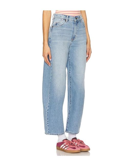 Rolla's Blue Gigi Barrel Jeans