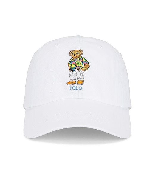 Sombrero Polo Ralph Lauren de hombre de color White