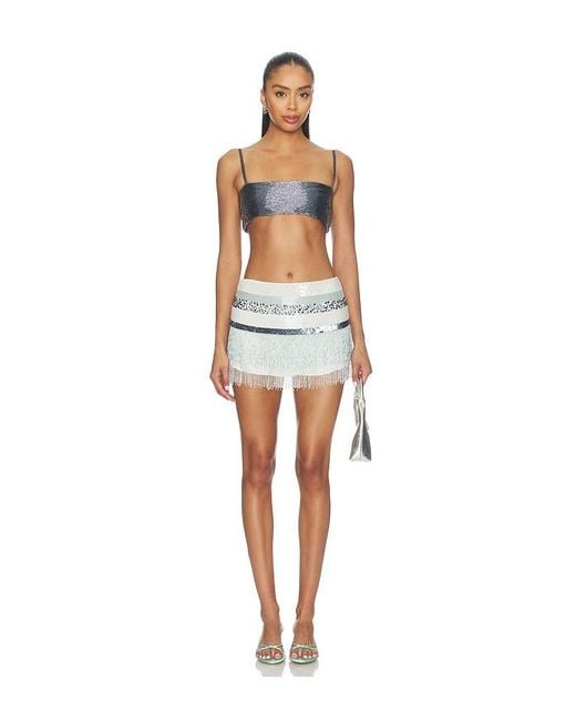 Asta Resort Multicolor Iris Hand Beaded Bralette