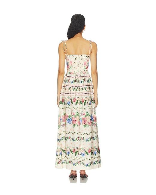 Agua Bendita White Julia Ivy Dress