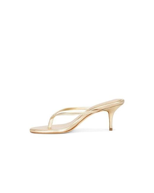 Black Suede Studio White Marci 65 Mule