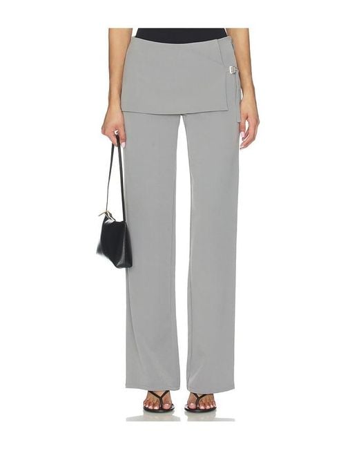 ALL THE WAYS Gray Mavis Pant