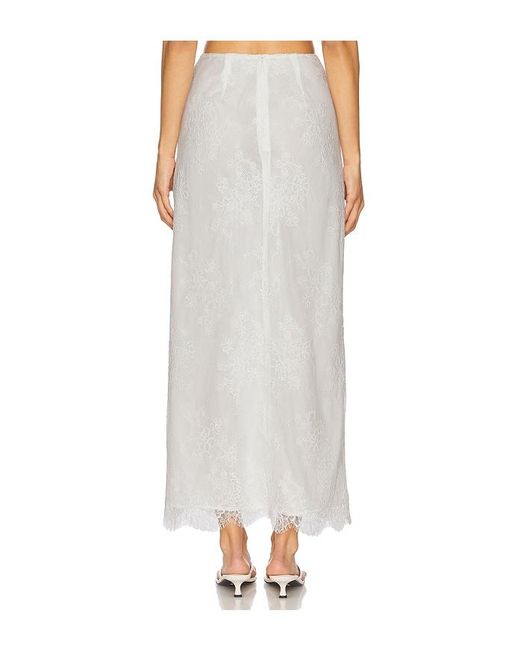 Stone Cold Fox White X Revolve Audrey Maxi Skirt