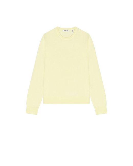 Helmut Lang Yellow Sheer Crewneck for men