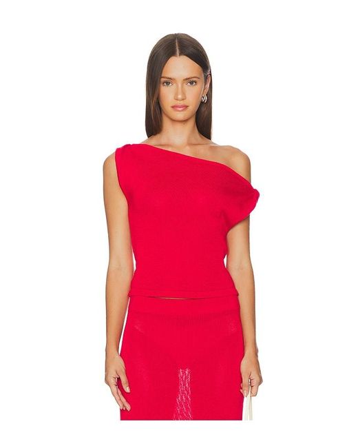 SNDY'S Red Cali Top