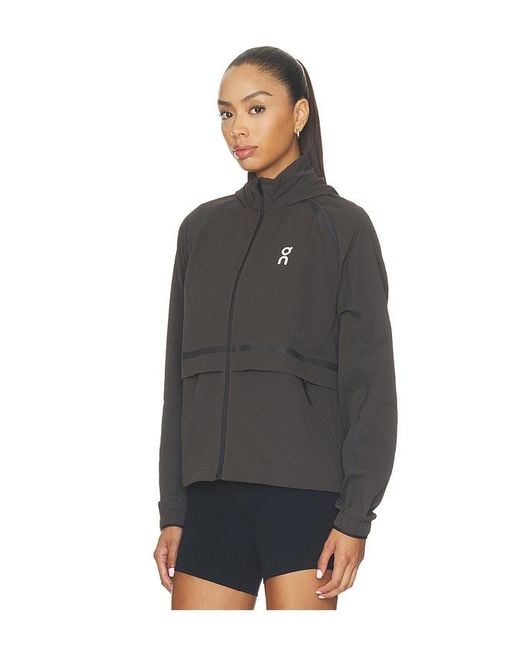 On Shoes Black Performance Volt Jacket